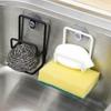 Houseeker нержавеющая сталь сливная полка присоска салфетка для чистки полка сушилка для посуды держатель для губки раковина кухонные принадлежности