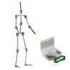 DIY Studio Stop Motion Armature Kit, 11-inch | Metal Puppet Figure for Creating Character Designs | Unprepared Studio Armature Kit, Super Easy To Asse