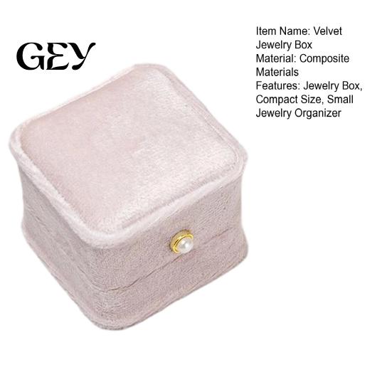 Luxurious Jewelry Storage Box Velvet Box, with Shock-Proof Lining Hard Case, for Oxidation Protection Protects from And Scratches Organizer