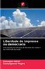 Книга Liberdade De Imprensa Ou Democracia