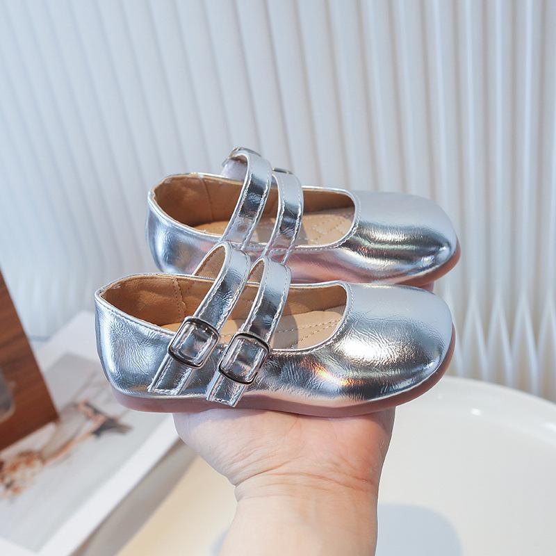 Summer Sandals New Fashion Simple Kid Shoes Comfort Soft Anti Slip Girls Shoe Exquisite Princess Daily Versatile Leather Shoes