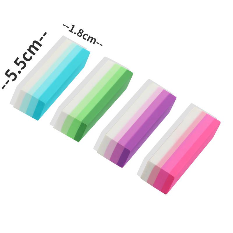 Rainbow Eraser Set with Custom Logo for Students – Art Supplies & Gifts