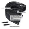 T3 Turbo Heat Shield Turbocharger Blanket Cover For T2 T25 T28 GT28 GT30 GT35 Turbine Housing Car engine Protection Wrap