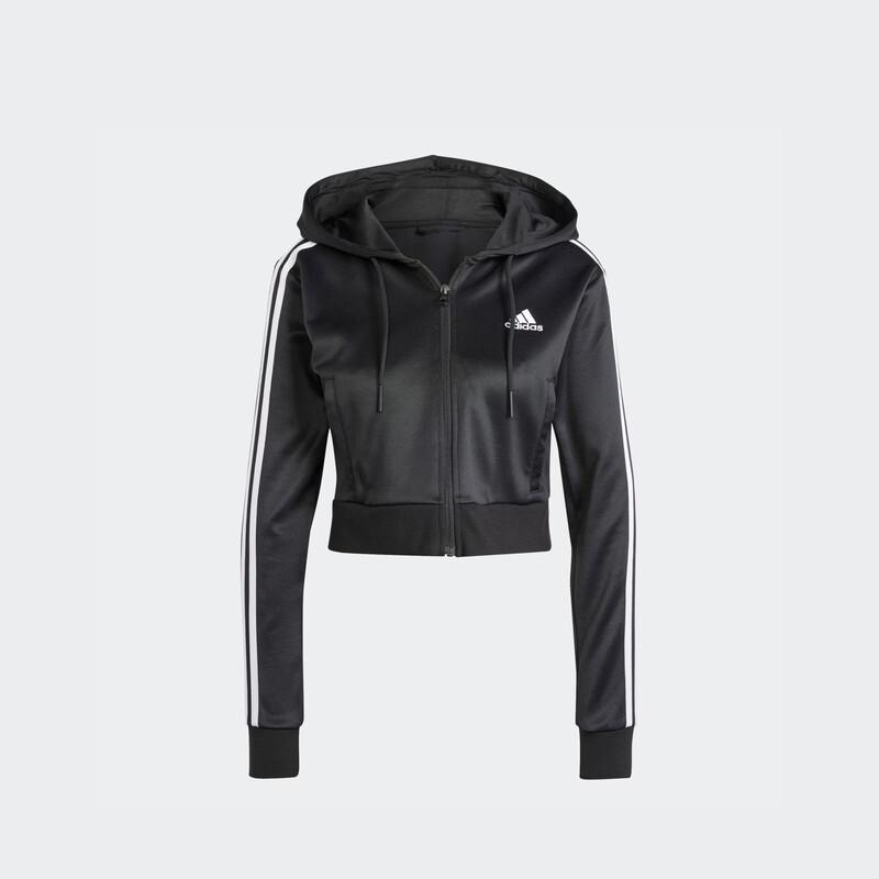 adidas Женский комплект с 3 полосками и цветовыми блоками, с длинным рукавом