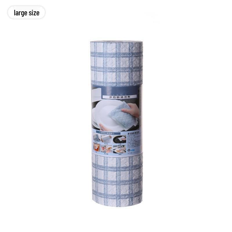 Многоразовая одноразовая чистящая тряпка для кухни: Прочный, Не осыпается, Двойное использование для сухой и влажной уборки