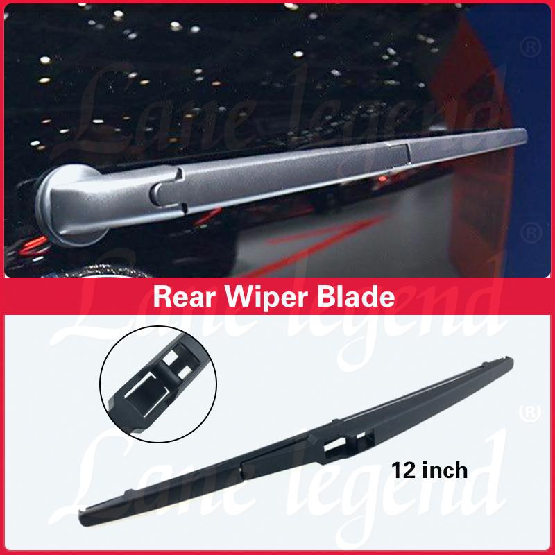 Wiper 12" Rear Windshield Windscreen Wiper Blade For Toyota Aygo 2015 - 2022 Rear Window Car Accessories 2016 2017 2018 2019
