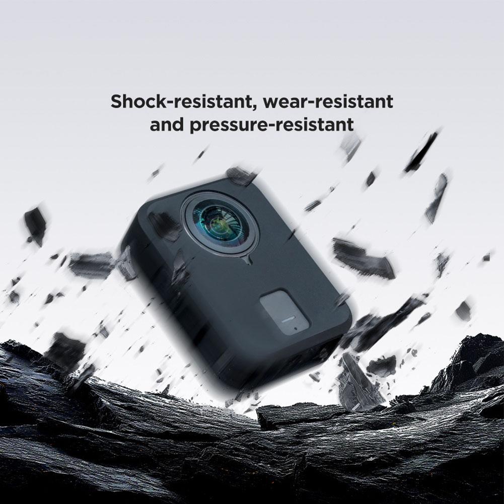 For DJI Osmo 360 Silicone Case Body Protector Cover Screen Protector Anti-scratch Sleeve Full Body Protector Camera Accessories