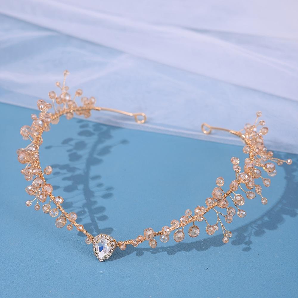 Forest Woodland Fairy Flower Leaf Crowns Handmade Leaves Hair Crowns Elf Headpiece for Women