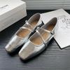 Single Shoe Women's 2025 New Super Foreign Comfortable and Versatile with Skirt One Pedal Soft Sole Square Head Mary Jane Women's Shoes