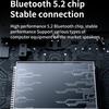 HIFI Bluetooth 5.2 аудио приемник ЦАП коаксиальный цифро-аналоговый преобразователь 3,5 мм AUX RCA микрофон U-Disk Jack стерео беспроводной адаптер