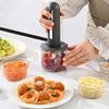 Powerful Motor Electric Food Chopper Plastic Baby Food Processor Portable Food Grinder  Home Use