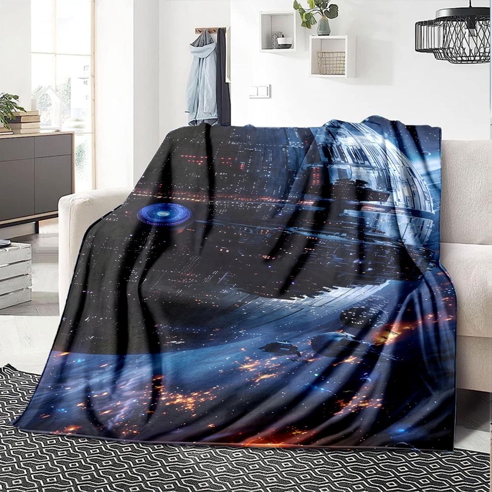 Star Wars Blanket Ultra-Soft Great for Bed Picnics Sofa Four Seasons Multipurpose Modern Style Best Holiday Gift for Friends Family