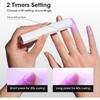 1pcs Mini UV Lamp for Nails,Portable Nail Dryer for Curing Nail Polish Nail Glue Gel,Rechargeable LED Nail Lamps
