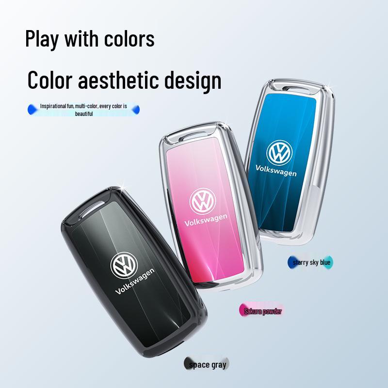 Volkswagen Lavida Key Case for Bora, New Sagitar, Lamando, T-Roc, Polo, Tiguan L - Protective Shell