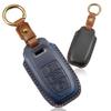 Кожаный чехол для ключа автомобиля ручной работы, подходит для A4L Q5L a6 a5 Q7, чехол для ключа-пульта