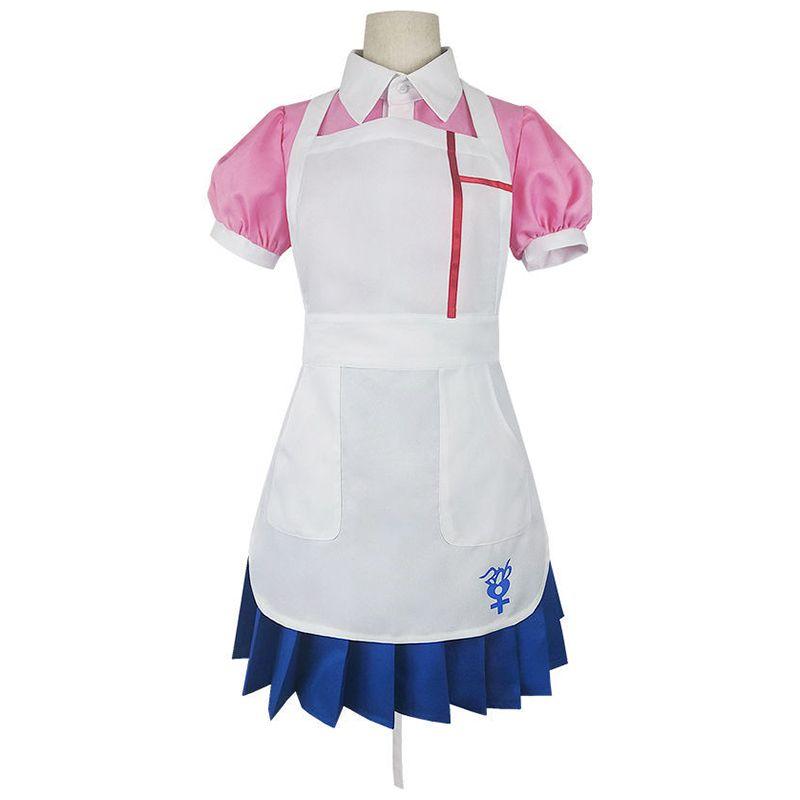 Унисекс Женский Костюм Платье Костюм Микан Цумики из Danganronpa