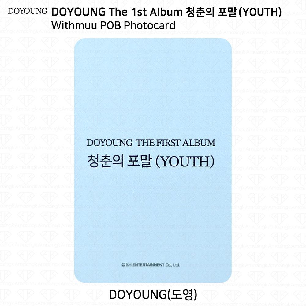 NCT127 DOYOUNG The 1st Album YOUTH POB Event Официальная фотооткрытка Открытка