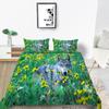 2023 New Style 3D Wolf Printed Single King Size Luxury Duvet Cover Set with Bedding Pillow Home Textiles Duvet Cover Sets