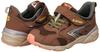Hi-Tec KD046 FLASH FORCE KIDS Outdoor Sneakers, LED Camp, Brown, 19.0 cm, 2E