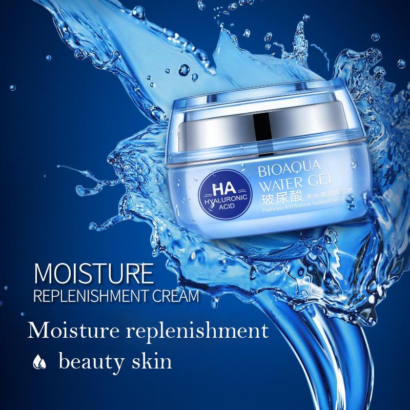 Moisturizers Replenishment Cream Hyaluronic Acid Face Care Whitening Skin Anti Aging Anti Wrinkles