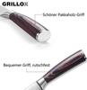 GRILLOX Santoku Knife 17cm Kitchen Knife Chef's Knife Sushi Ultra Sharp Stainless Steel