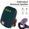 TG392 Портативная мини-Bluetooth-колонка для велосипеда, водонепроницаемая, с FM-радио, поддержка TWS/TF/AUX, сабвуфер, беспроводная колонка для велосипеда