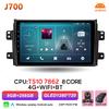 Android16 Car Radio For Suzuki SX4 2006-2013 Fiat Sedici 2005-2014 Multimedia Video Player Navigation 2din Carplay Stereo Audio