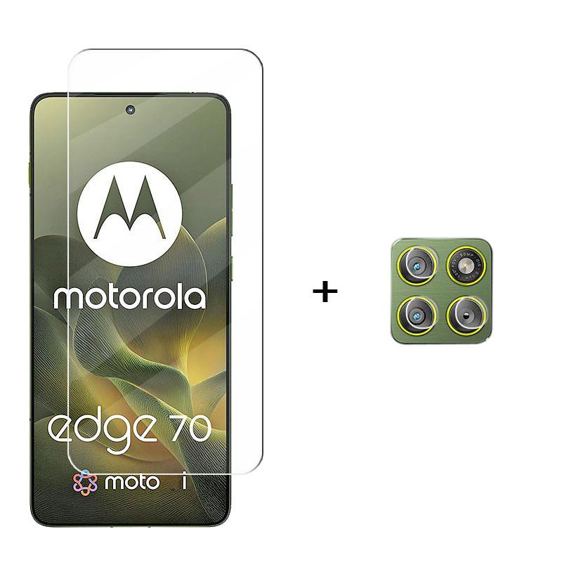 Полное клеевое стекло для Motorola Edge 70 Закаленное стекло Защитная пленка для экрана Moto Edge 70 HD Защитная пленка для линзы телефона Motorola Edge 70