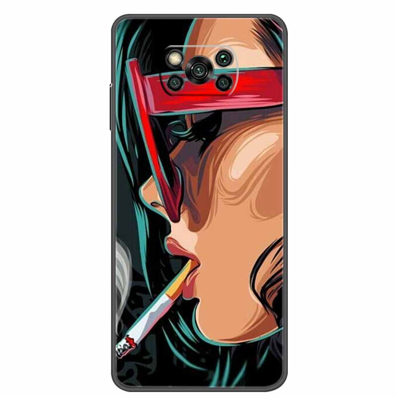 Чехол для Poco X3 Pro X3 NFC Модный Мягкий Силиконовый ТПУ Задняя Крышка Для Xiaomi Poco X3 NFC Чехол Ударопрочный Coque PocoX3 X 3 X3Pro