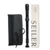 Samik Musical Instruments Seiler Recorder, немецкий тип SER-G, матовый черный, 1 шт., корейские игрушки