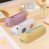 Silicone Material Portable Stationery Box Cartoon Animal Pencil Case  School Supplies