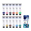12 Color Watercolor Paint Set Professional DIY Easy To Blend Lasting Vivid Water Color Paint for
