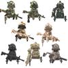 WM6147 Building Blocks Special Forces Military Modern Army Modern Weapons Guns RPG Camouflage Uniforms Soldier Figures Bricks