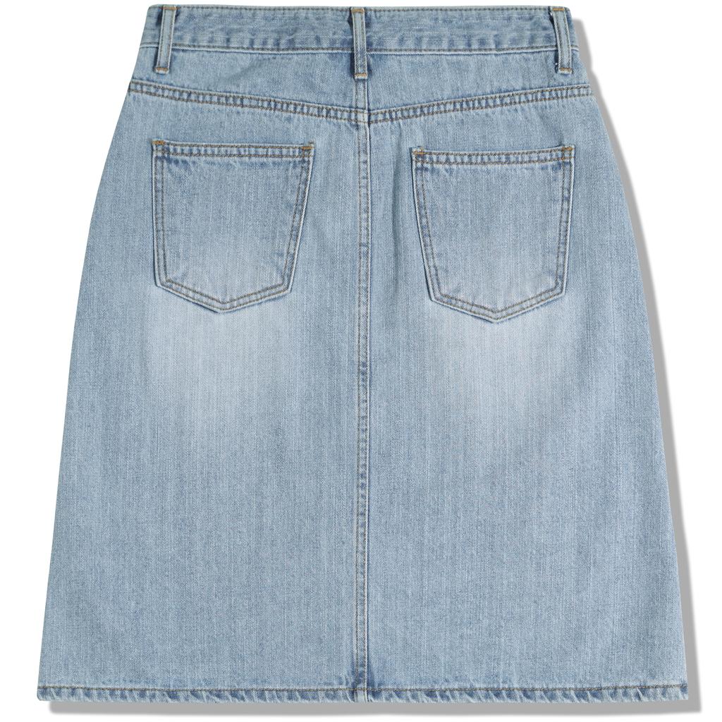 Goobin [Season Off] Line Point Mid Skirt