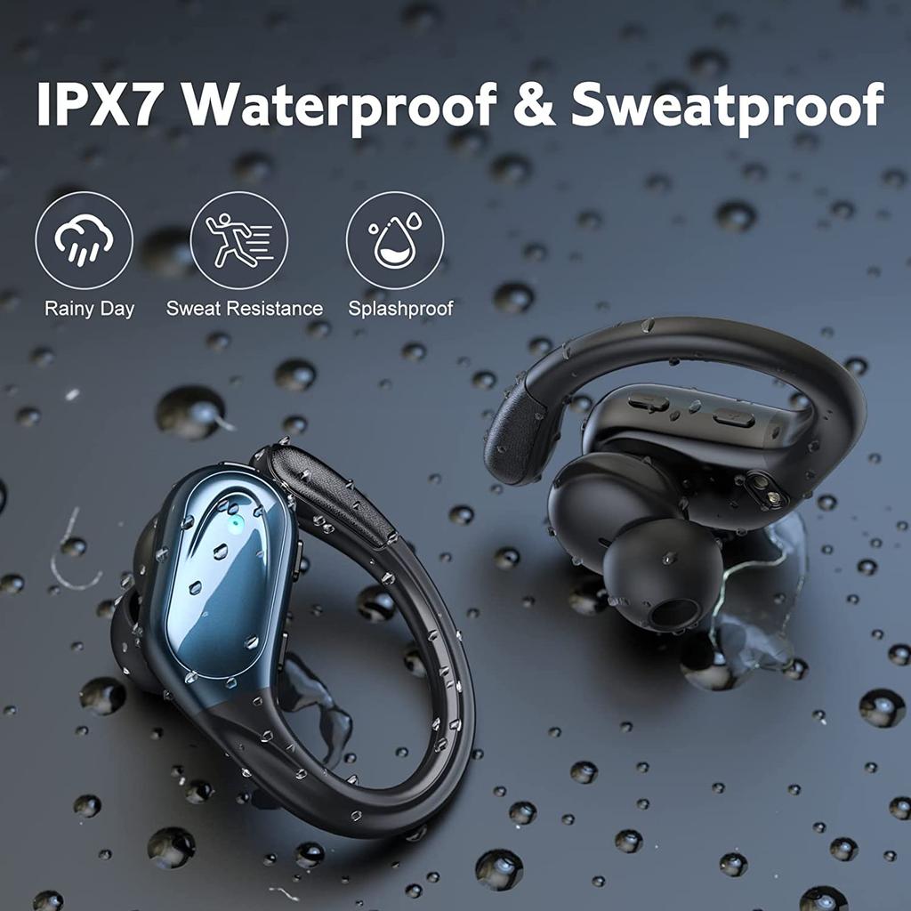 BX17 Bluetooth наушники Tws Ear Hook Bluetooth 5.3 Бег Спорт стерео кнопки управления с микрофоном беспроводные наушники