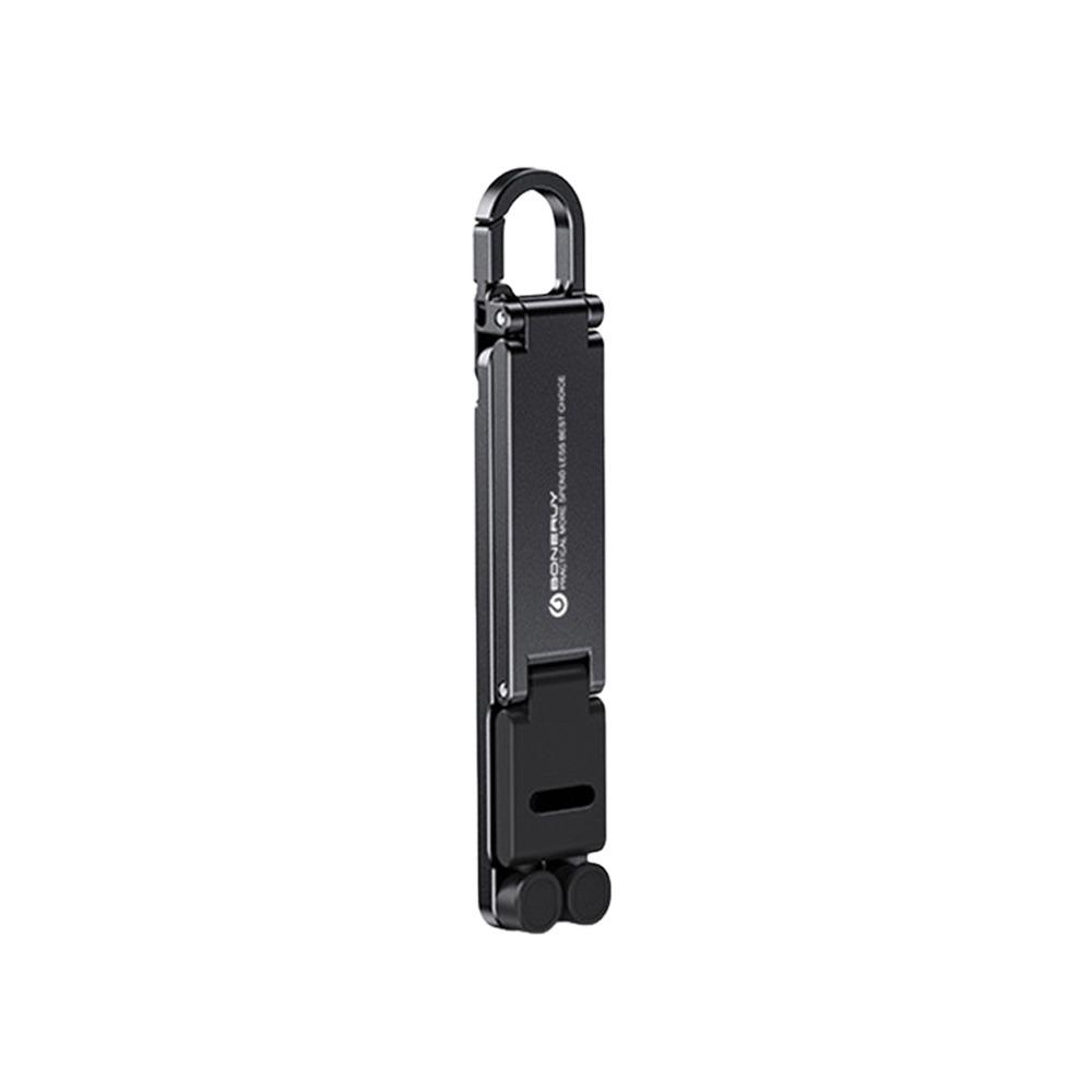Multi-angle Adjustable Keychain Phone Holder Portable Lazy Person Phone Support Bracket