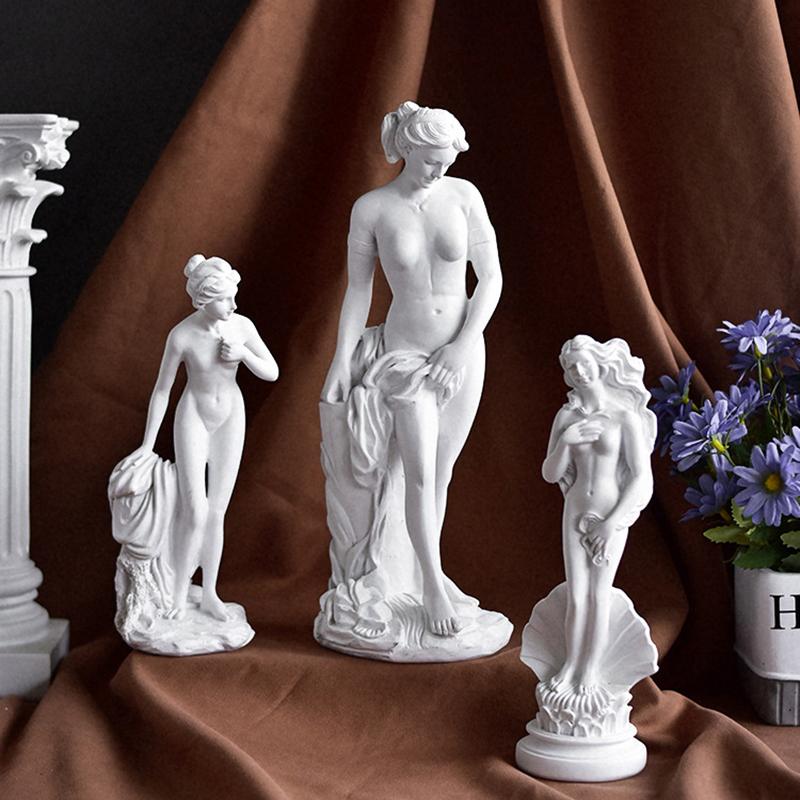 Venus Goddess Ornament Sculpture Greek Statues Aphrodite Arts And Crafts Resin Family Office Decoration Northern Europe Classic