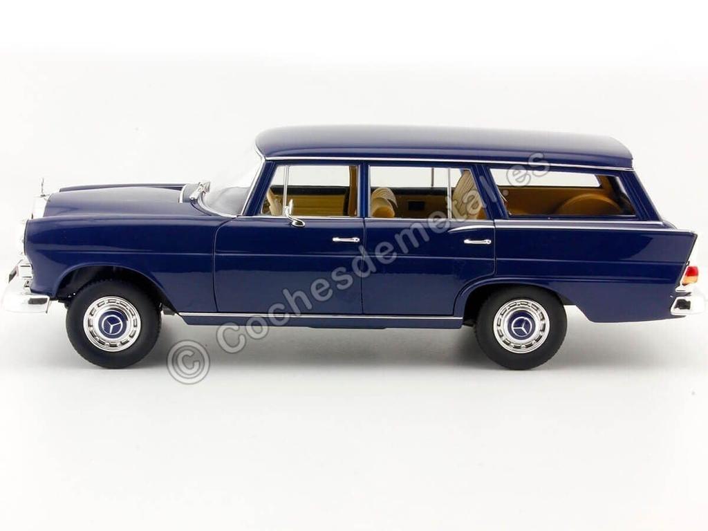 Norev scale 200 Universal 1968 Blue diecast car 1/18 Mercedes-Benz (183599)