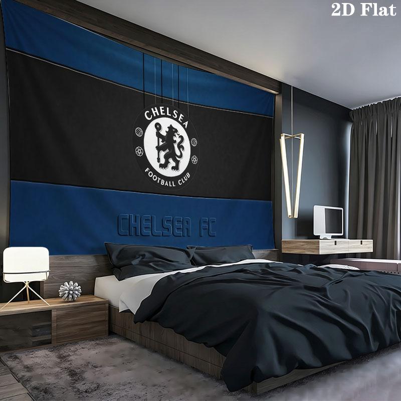 Chelsea Wall tapestry, aesthetic printed fabric blanket, suitable for bedroom, living room, and home decor.