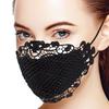 Jonathan Delicate Lace Applique Washable and Reusable Mouth Face Mask Facemask
