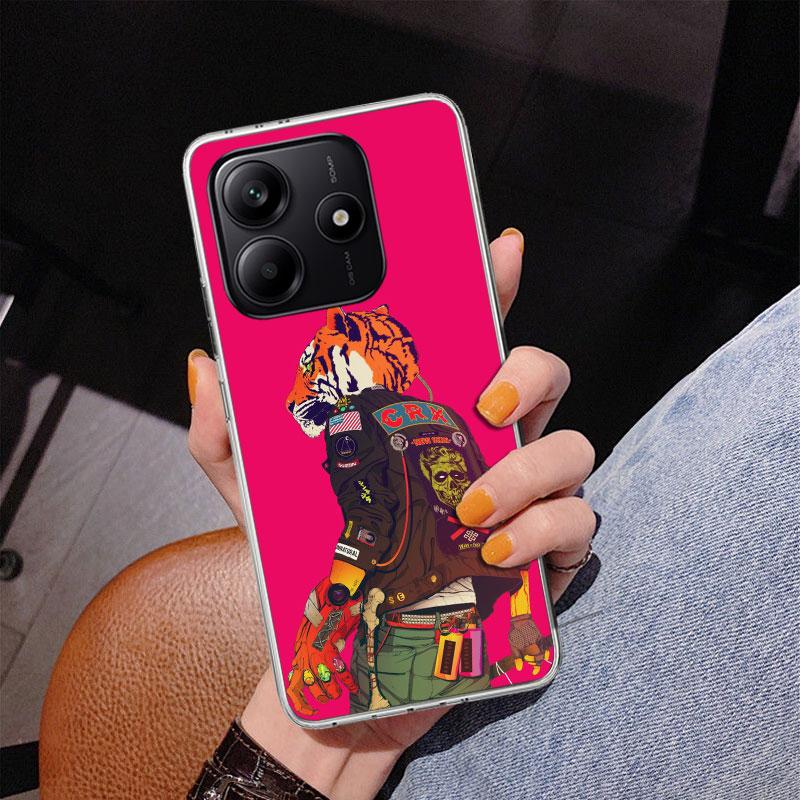 Игровой Hotline Miami Чехол для телефона для Чехол для телефона для Xiaomi Redmi Note 15 14 14S 13 Pro Plus 12 12S 11S 11E 10S 10 11T 5G Уникальный Чехол