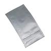 4 Mil Silver Aluminum Foil Mylar Bags 7x13cm - 100 Count Resealable Heat-Sealable Zipper Lock Food Storage Bags for Coffee Beans Nuts Snacks Cookies