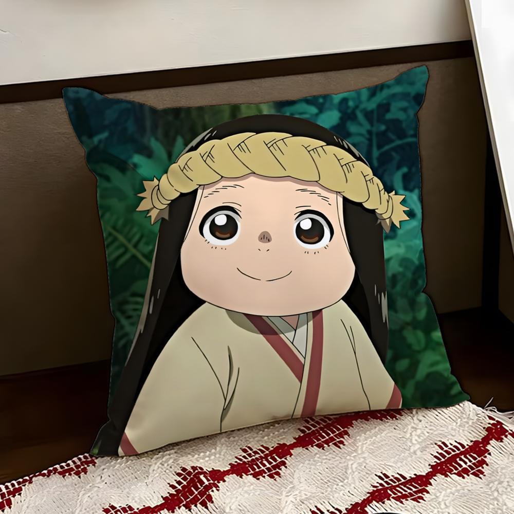 TTo Your Eternity SSeason 3 Cushion Cover Reversible Soft Durable Pillow Cover Home  Car MultiScene Use for Daily Comfort