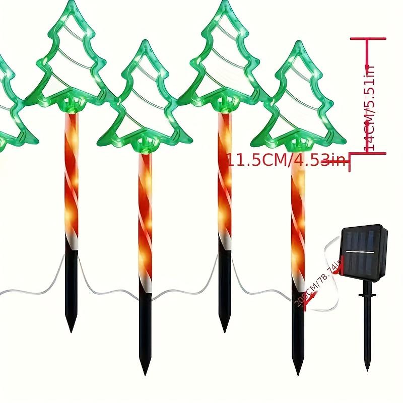 Рождественская елка, газон, напольные светильники, рождественская атмосфера, подключаемый садовый, газонный, дворовый, тротуарный декор, рождественские уличные украшения, подарки