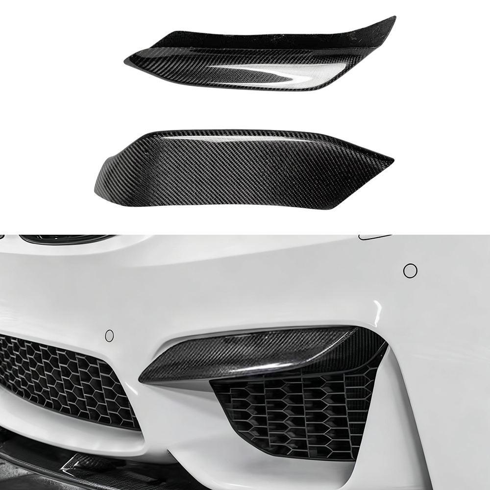 Передний бампер BMW M3/M4 F80/F82 Накладка противотуманной фары Угловой спойлер