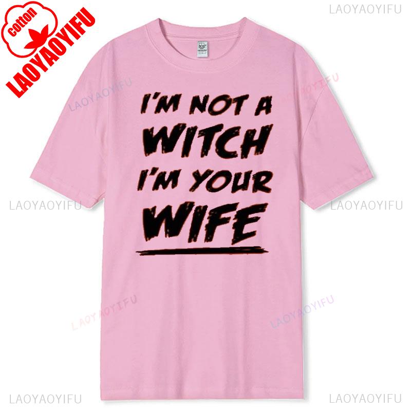 Halloween Witch Tshirt Funny Orange Witch Cotton Tee Gift For Couples Halloween Party Costume Matching Shirt For Wife Husband