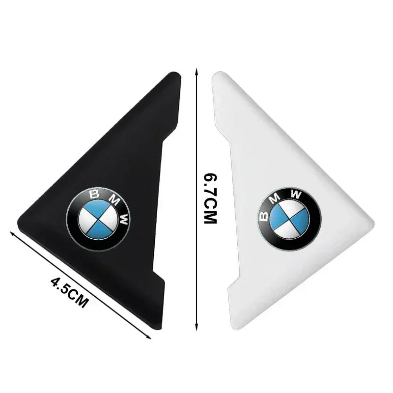 2 шт. для Bmw M E46 E90 E60 F10 F30 E39 E36 F20 E87 G30 E92, угловые чехлы для дверей автомобиля, защита от столкновений, защитная наклейка от царапин