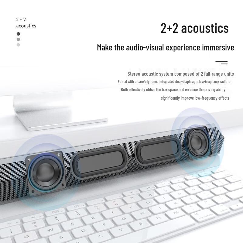 Philips SPA520S Computer Speaker