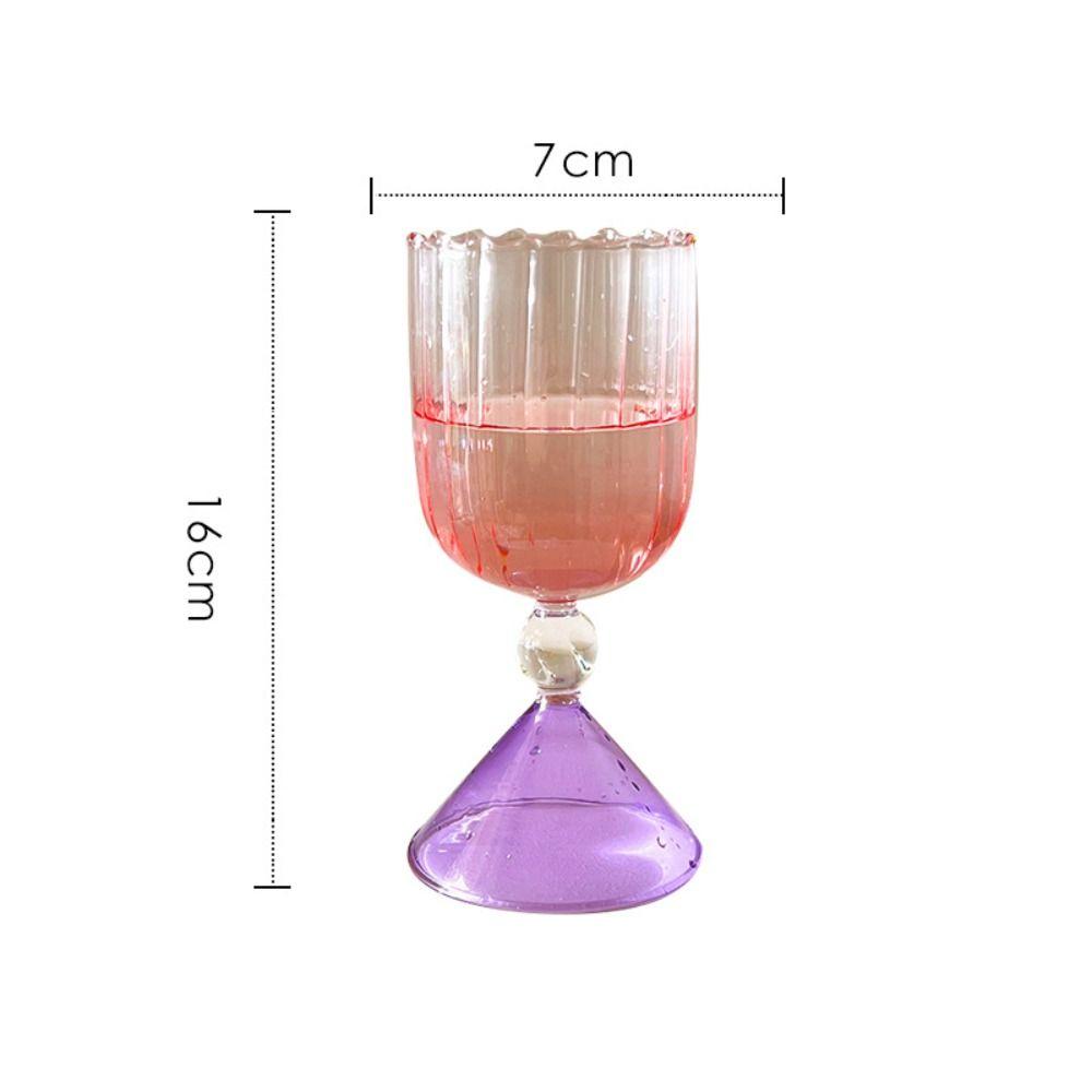 Creative Ice Cream Cup Glass Wine Cup Goblet Dessert Cup Bar