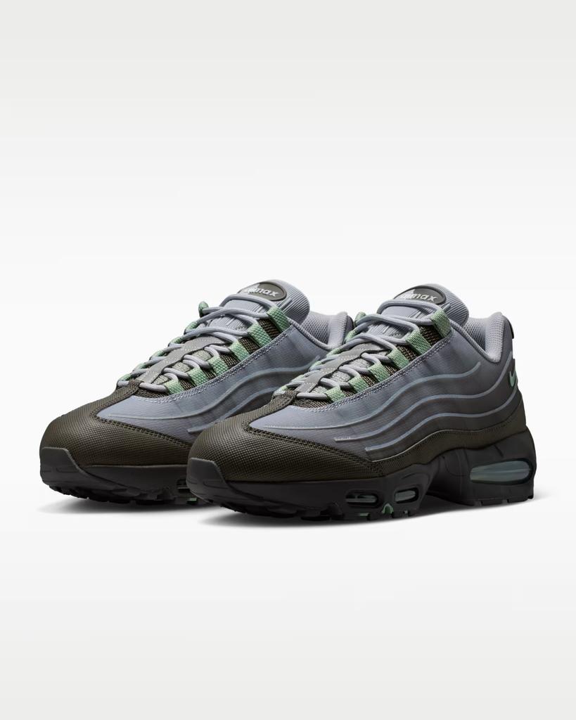 IH7853-200 Nike Air Max 95 Big Bubble Tech "Серый Волк" (Мужской)